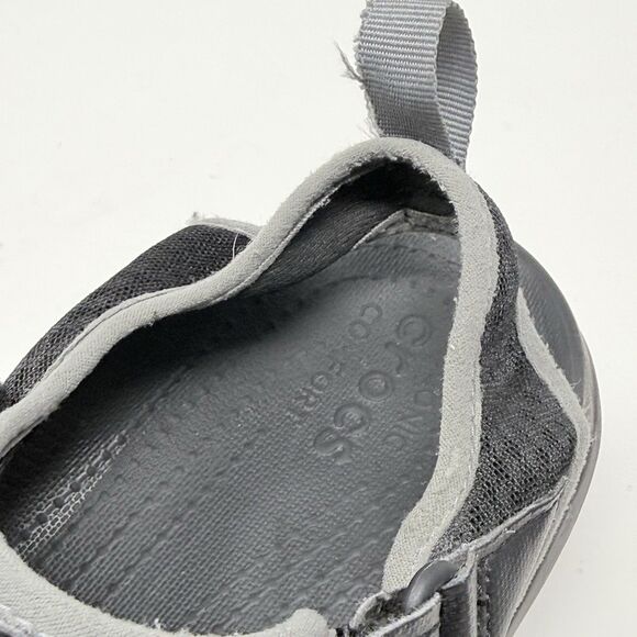 Crocs Swiftwater Mesh Deck Sandals Shoes Mens 10 Black Fisherman Water Comfort main image 10